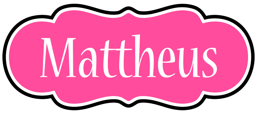 Mattheus invitation logo