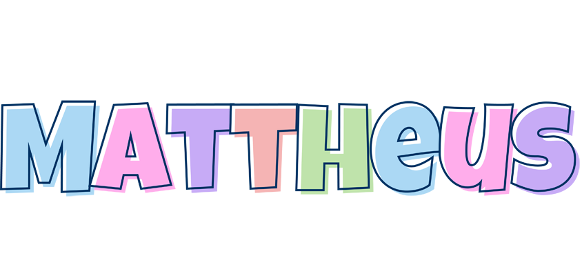 Mattheus pastel logo