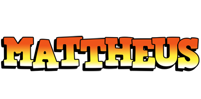 Mattheus sunset logo