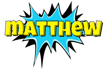 Matthew amazing logo