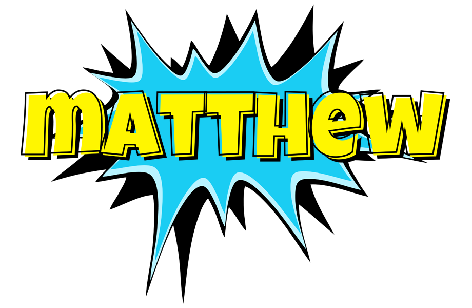 Matthew amazing logo