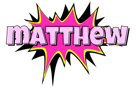 Matthew badabing logo