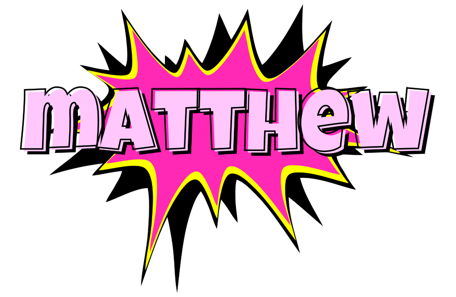 Matthew badabing logo
