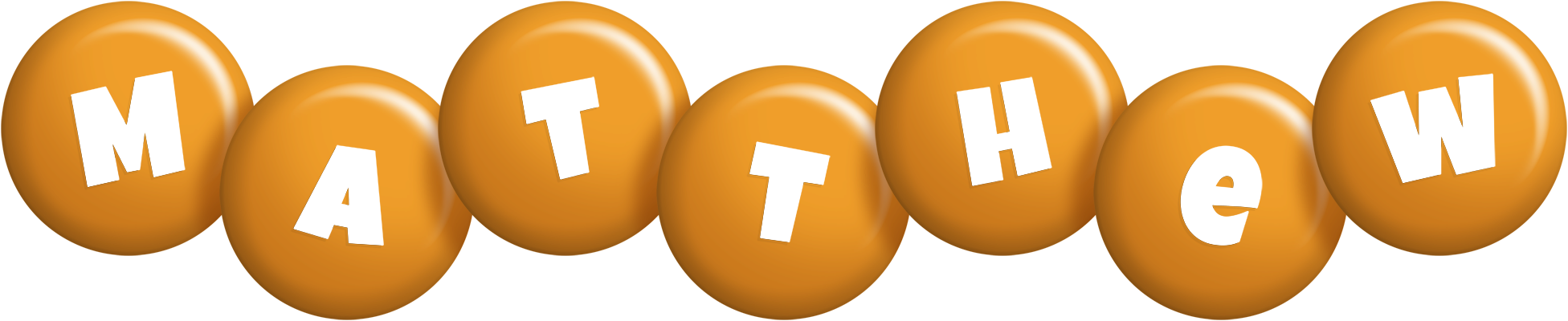 Matthew candy-orange logo