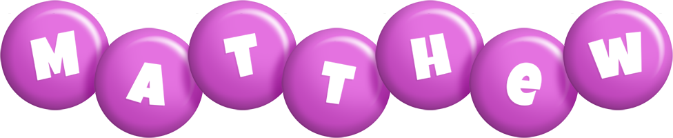 Matthew candy-purple logo