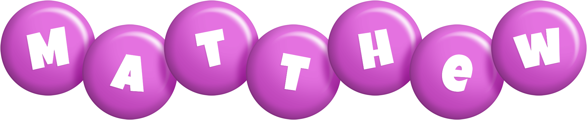 Matthew candy-purple logo