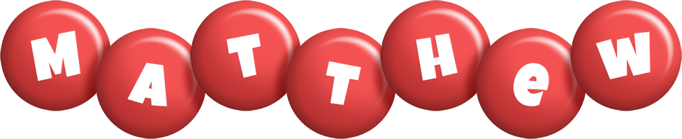 Matthew candy-red logo