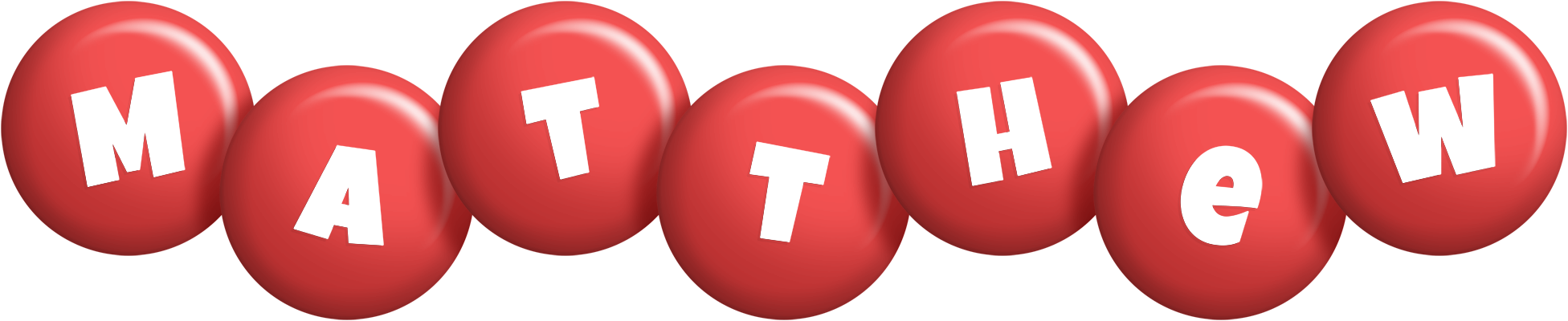 Matthew candy-red logo