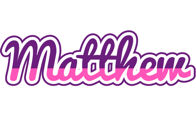Matthew cheerful logo