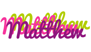 Matthew flowers logo
