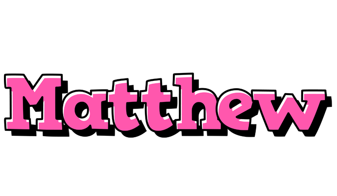 Matthew girlish logo