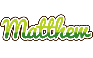 Matthew golfing logo