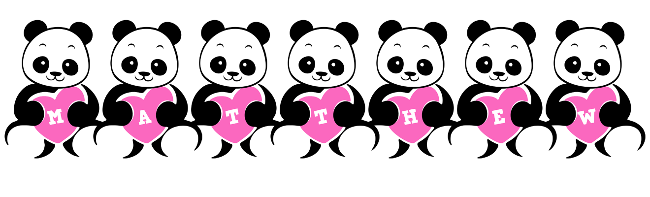 Matthew love-panda logo