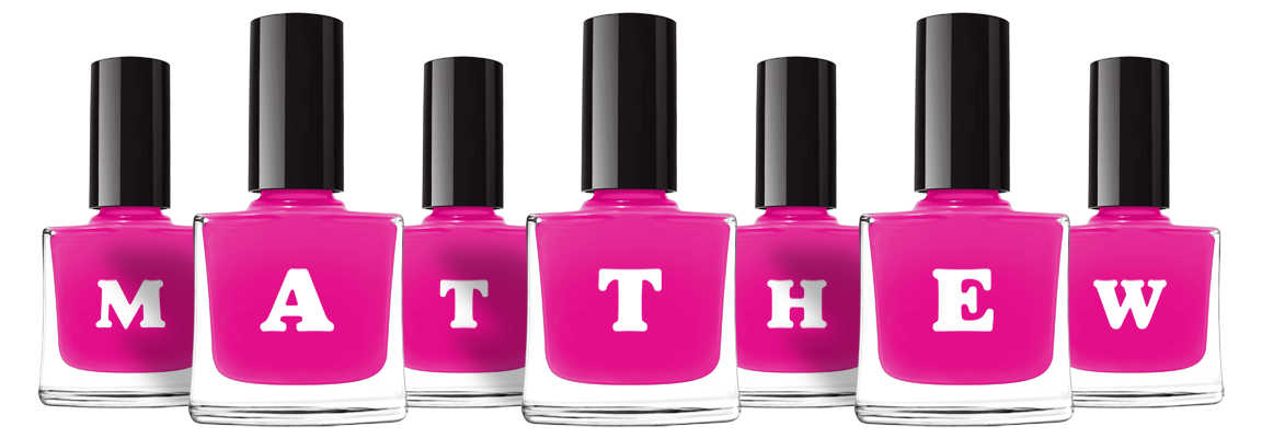 Matthew nails logo