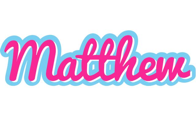 Matthew popstar logo