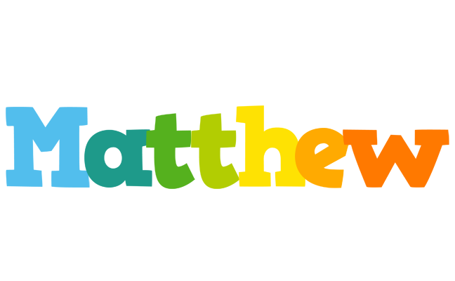 Matthew rainbows logo