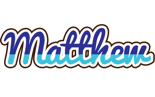 Matthew raining logo