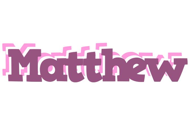 Matthew relaxing logo