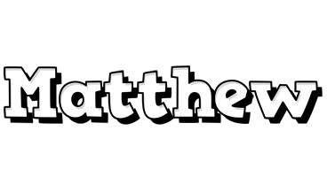 Matthew snowing logo