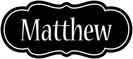 Matthew welcome logo