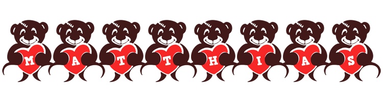 Matthias bear logo