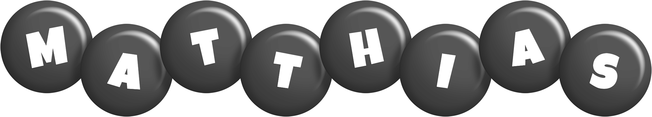 Matthias candy-black logo