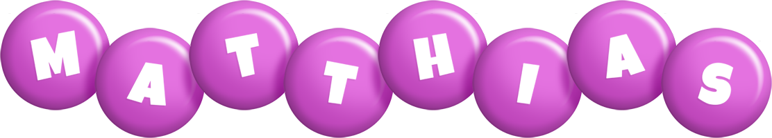 Matthias candy-purple logo