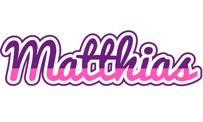 Matthias cheerful logo