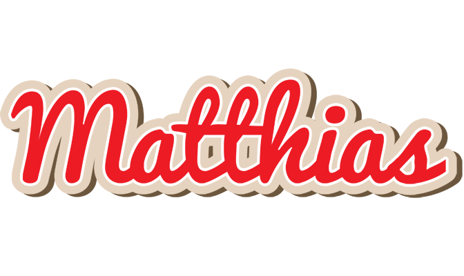 Matthias chocolate logo