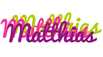 Matthias flowers logo