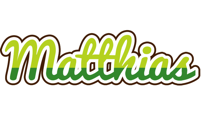 Matthias golfing logo