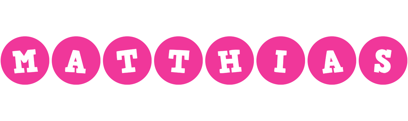 Matthias poker logo