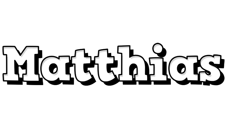 Matthias snowing logo