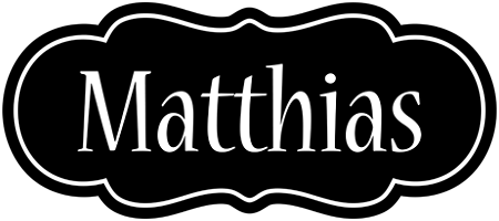 Matthias welcome logo