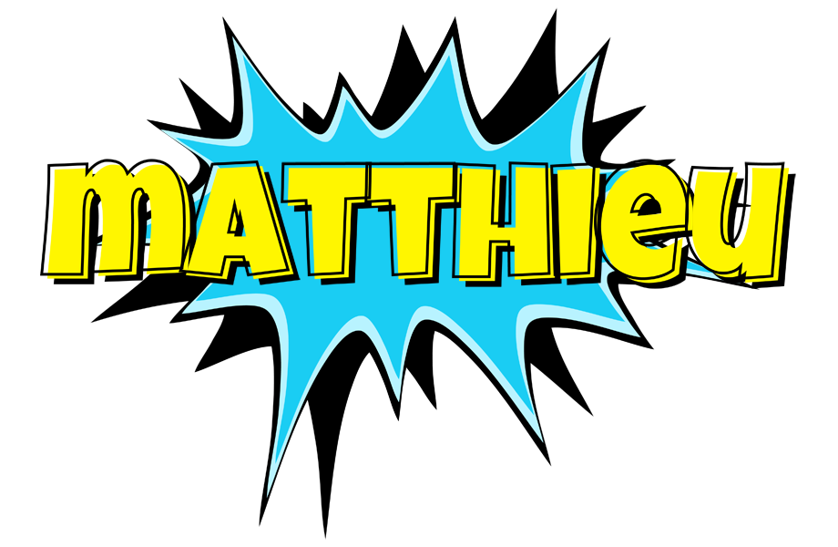 Matthieu amazing logo