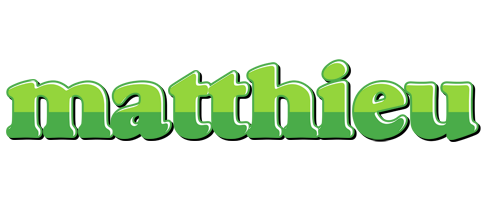 Matthieu apple logo