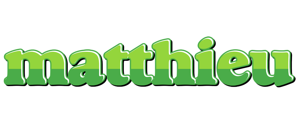 Matthieu apple logo