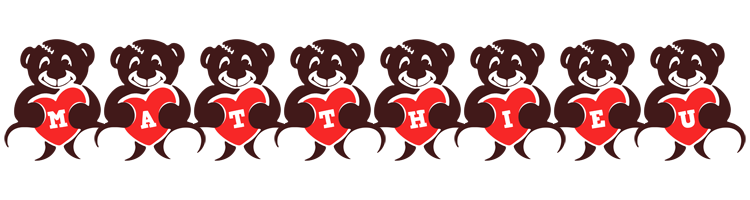 Matthieu bear logo