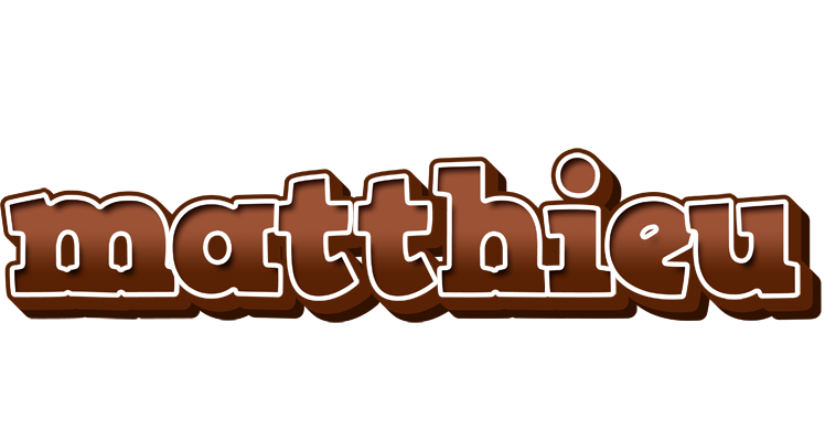 Matthieu brownie logo