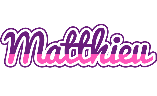 Matthieu cheerful logo