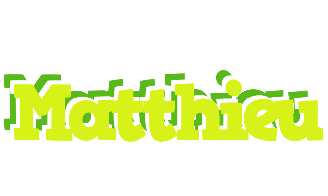 Matthieu citrus logo