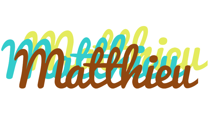 Matthieu cupcake logo