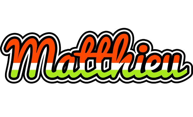 Matthieu exotic logo