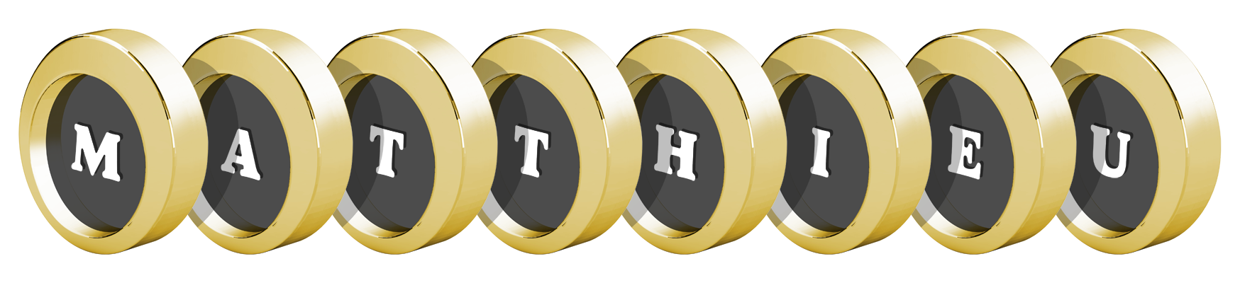 Matthieu gold logo