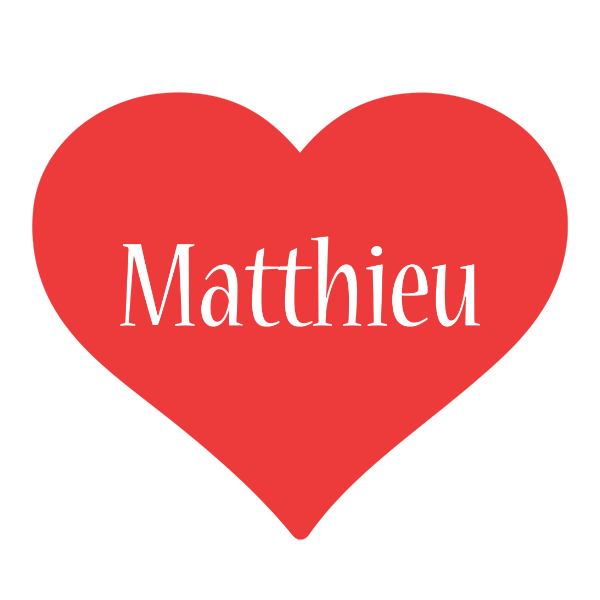 Matthieu love logo