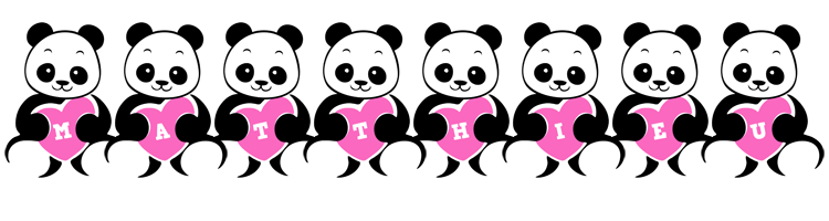 Matthieu love-panda logo