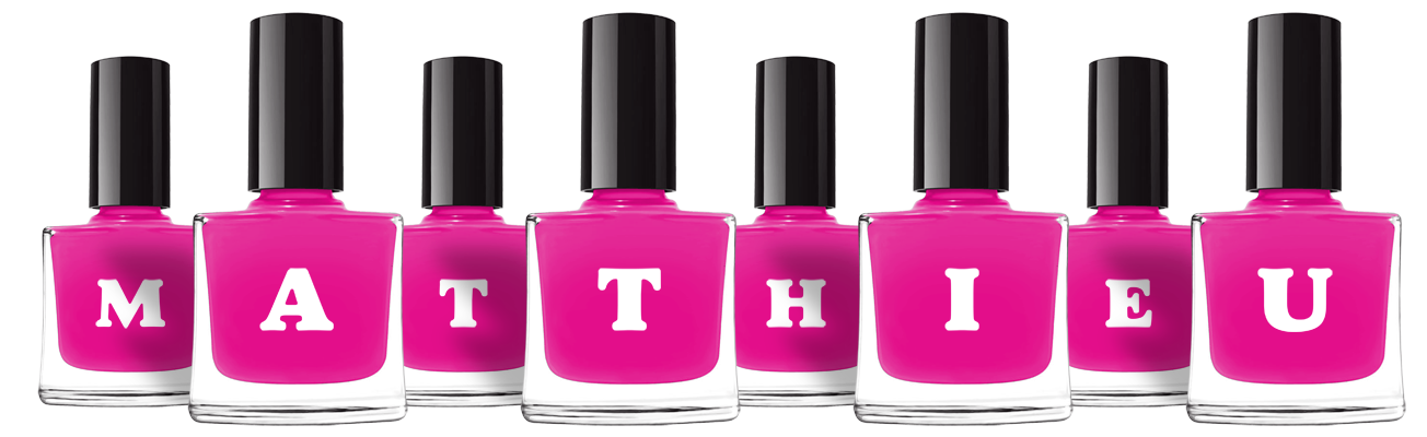Matthieu nails logo