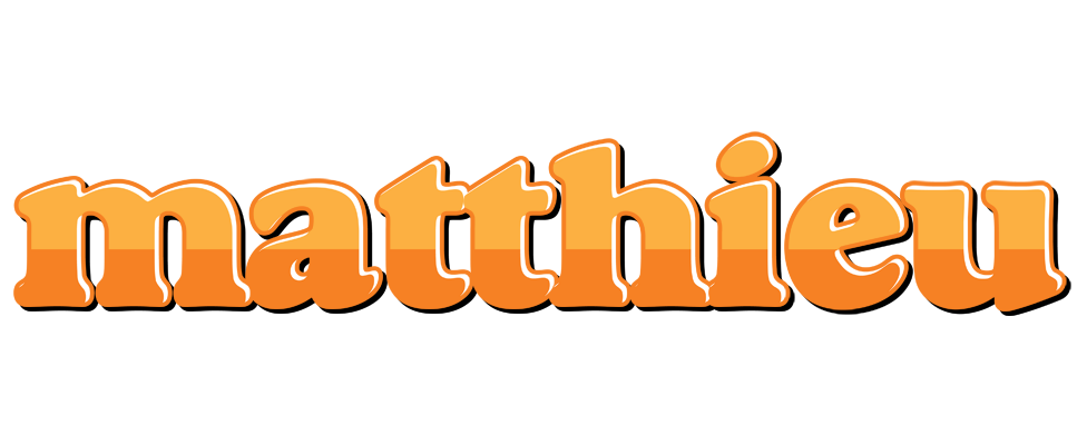 Matthieu orange logo