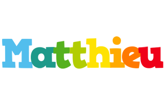 Matthieu rainbows logo