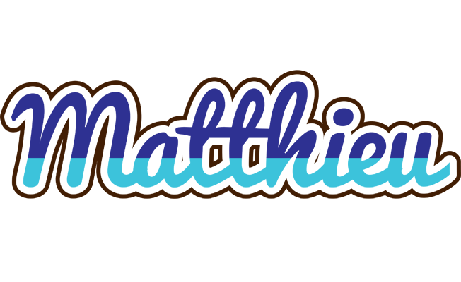 Matthieu raining logo